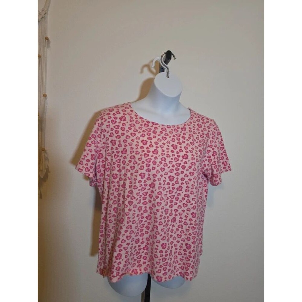 Coral Bay pink leopard shirt